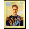 KING GEORGE VI 1945 Dorothy Wilding UK POSTER #D