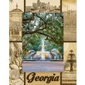 Georgia Laser Engraved Wood Picture Frame Portr...