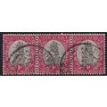 South Africa 1934 SG 56 Used - Strip of 3 (D-74...