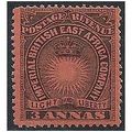 British East Africa 1891 SG8 3d Black & Dull Re...