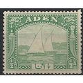 Aden 1937 SG1 1/2a Yellow-Green Mounted Mint .. ..