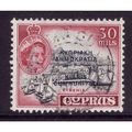 CYPRUS 1960 SG195 30M KYRENIA OPT'D FINE USED