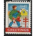 1945 Christmas Seal - #4 unused