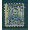 304 5c Abraham Lincoln Average Plus MDG M05820