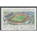 Mauritius stamps 1992 - Rs4 - 8th African Athle...