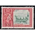 SOLOMON ISLANDS, 1956-60 3d QEII, SG 87 (Scott ...