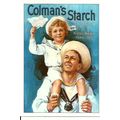 Advertising COLMAN'S STARCH Postcard (Robert Op...