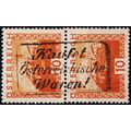 Austria. 1929 10g (Pair) S.G.646 Used