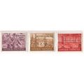 INDONESIA, 1961 Flood Relief set, SG 849-51 (Sc...