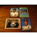 1985-1990, 4-Cards, RICKEY HENDERSON, Fleer/Don...