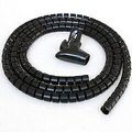 5ft Split Loom Cable Wrap, Black, 15mm / 0.60in...