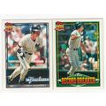 1991 Topps New York Yankees team set with trade...