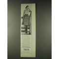 1978 Talbots Frog Print Reversible Wrap Skirt Ad