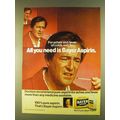 1980 Bayer Aspirin Ad - For Aches and Fever