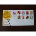 New Zealand 1975 Garden Roses FDC Stamps SG1086...