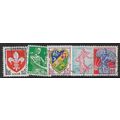 1960 Michel 1274/1278 - fine used (o)