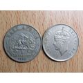 East Africa 1950 1 Shilling Coin