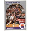 1990-91 Hoops Eddie Johnson basketball card #23...
