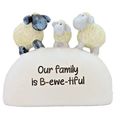 Sheep Ornament Our Family is B-ewe-tiful 7 CM G...