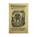 Original WW2 British Air Drop Propaganda Leafle...