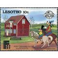 Lesotho. 1988. Pony-Trekking to Youth Hotel - M...