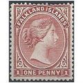Falkland Islands 1892 SG19 1d Reddish Chestnut ...