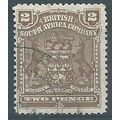 Rhodesia 1898 SG79 2d Brown Fine Used ....