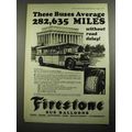 1931 Firestone Bus Balloons Tire Ad - Buses Ave...