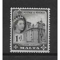Malta.SG268 1d Victory Church.Mounted Mint.Dec19b