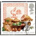 1989 Food & Farming Year, 27p Value, Meat Produ...