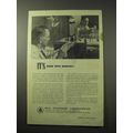 1950 Bell Telephone Ad - It's Done With Mirrors