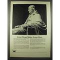1965 Higher Education Ad - Great Ideas Make Great Men