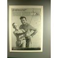 1967 Abex Corporation Ad w/ Golfer Julius Boros