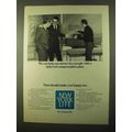 1970 New York Life Ad - Help You Attract Key People