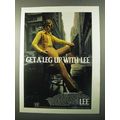 1971 Lee Double-Knit Flares Pants Ad - Get a Leg Up