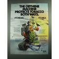 1987 Ortho Orthene tobacco insect spray Ad - Protects Both Ways