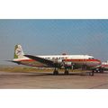 Air Zaire Douglas DC4 Civil Aviation Postcard (...