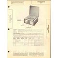 AIRCASTLE model 5035 5 tube AM radio phonograph...