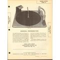GENERAL ELECTRIC model P6 auto record changer S...