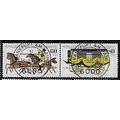 1983 Michel 1255/1256 - first day cancels - pair