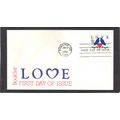 FDC Artmaster 2441 25c Love BPS (Cachet-U/A) CV...