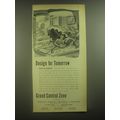 1945 Grand Central Zone Residential Area Ad - Built-in Climate