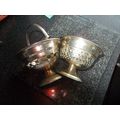 CHROME BOWLS WITHOUT BLUE GLASS LINERS 60S (10/05)