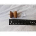 DOOR KNOBS WOODEN ( 13) (09/01) # #
