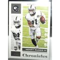 2020 Panini Chronicles HENRY RUGGS III (Raiders...