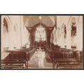 Interior, St Dunstan's Church, Mayfield, Sussex...