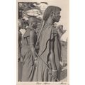 East African Types Masai Women Antique Postcard