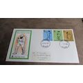 1973 Mercury GB FDC Cover - County Cricket Cham...