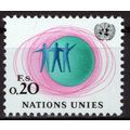 United Nations Geneva 3 MNH Men United Globe ZA...