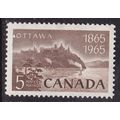 Canada 1965 Parliament Buildings Ottawa 5c Mint...